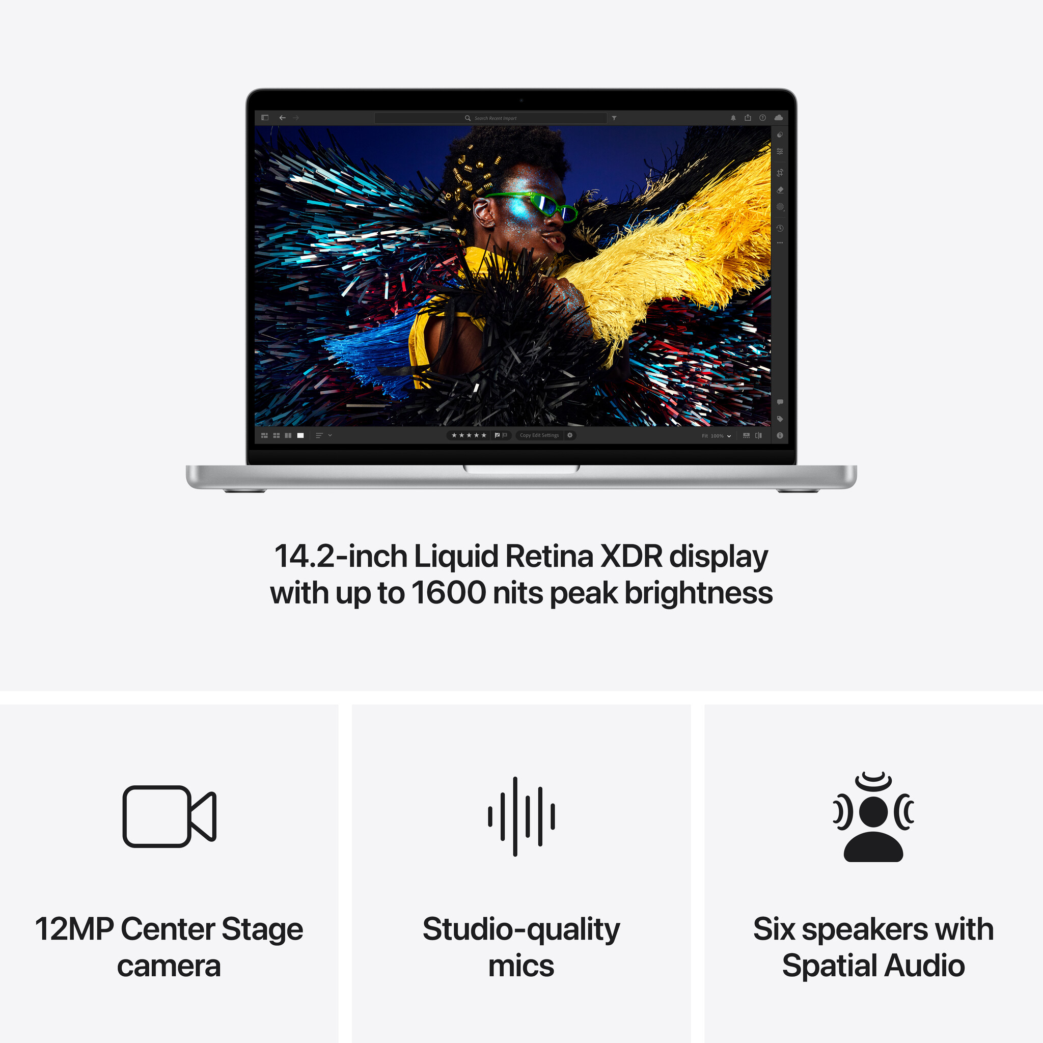 MacBook Pro (14-inch) M4 Pro 14‑core CPU, 20‑core GPU, 24GB Memory
