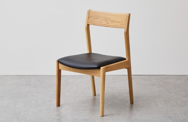 ホワイトオーク無垢材 ダイニングチェア アヴェ 2脚セット – Wooden