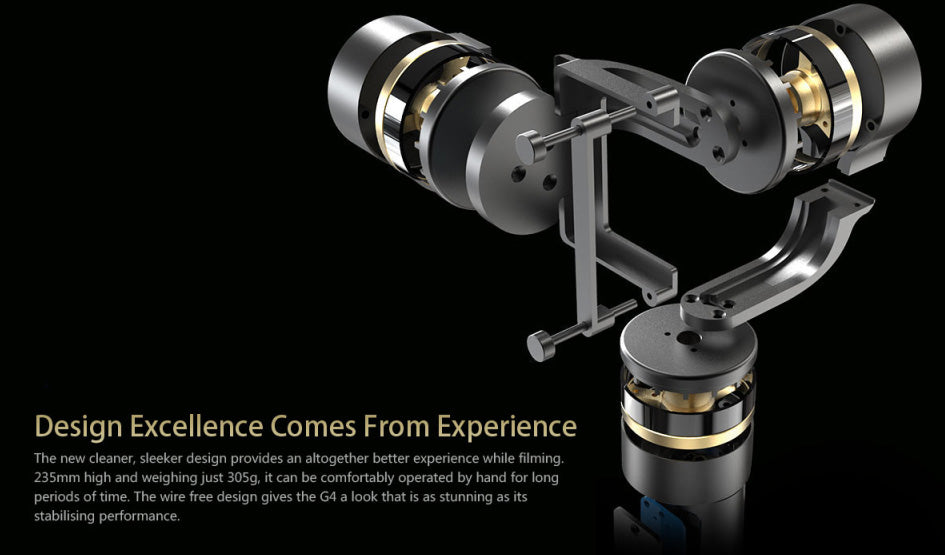 ☆Feiyu Tech FY-G4 3 Axis Handheld Steady Camera Gimbal For Gopro