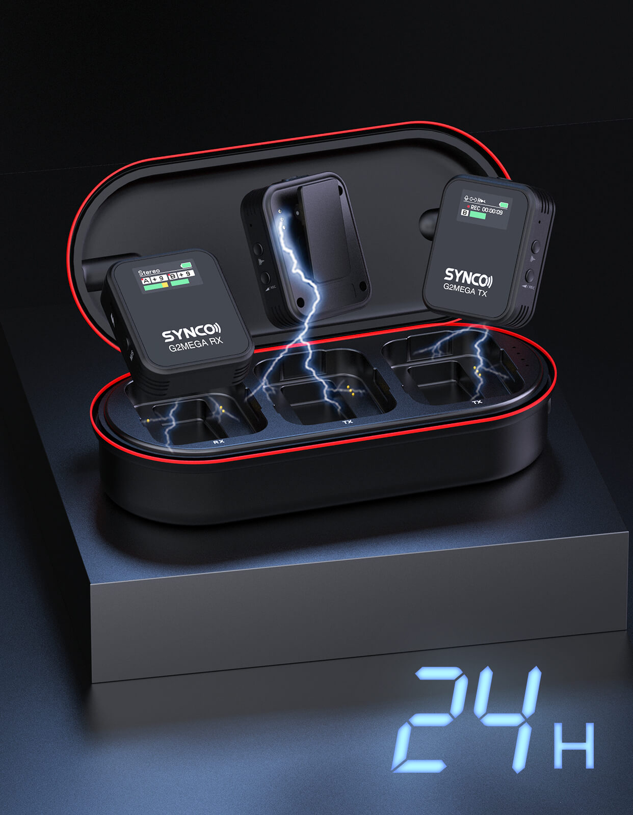 Wireless Microphone for filming SYNCO G2 Mega | SYNCO