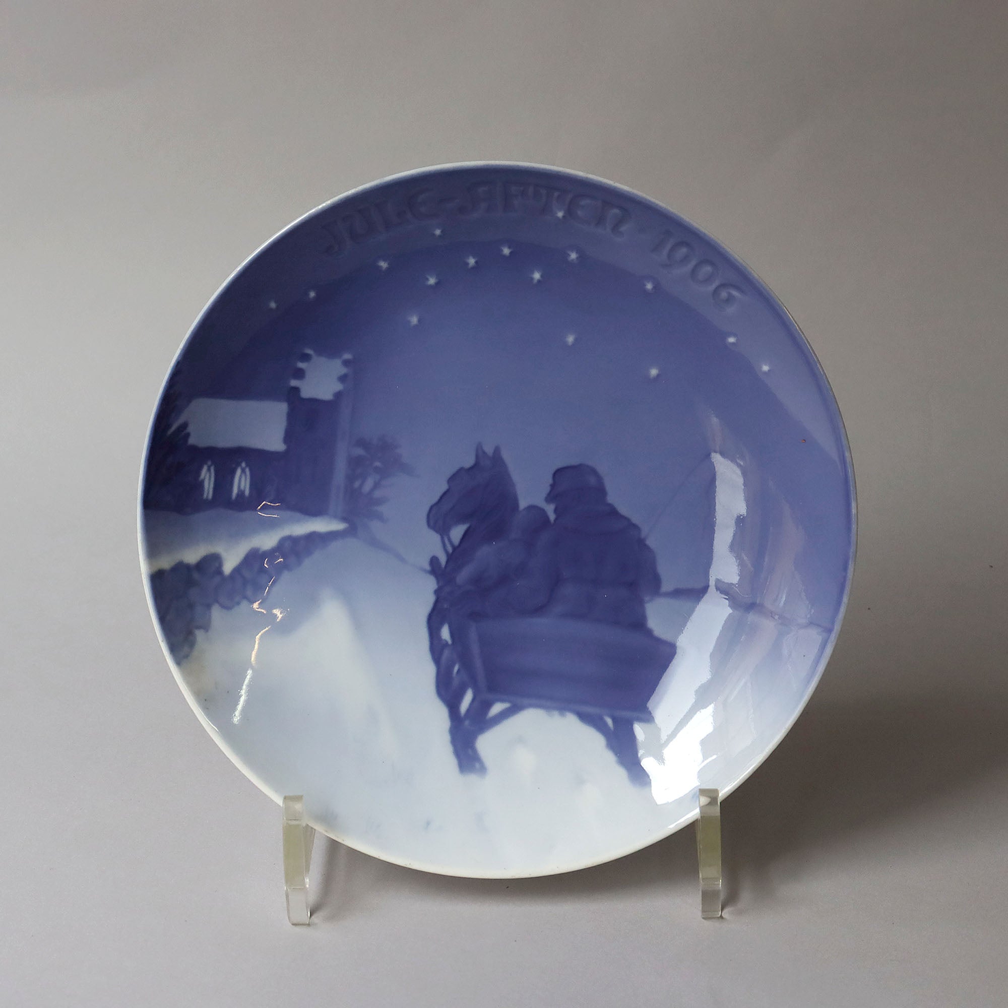 ビングオーグレンダール イヤープレート 1906年【Bing & Grondahl year