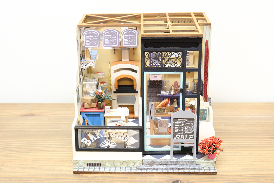 ミニチュアハウス「ベーカリー」をつくってみた！
