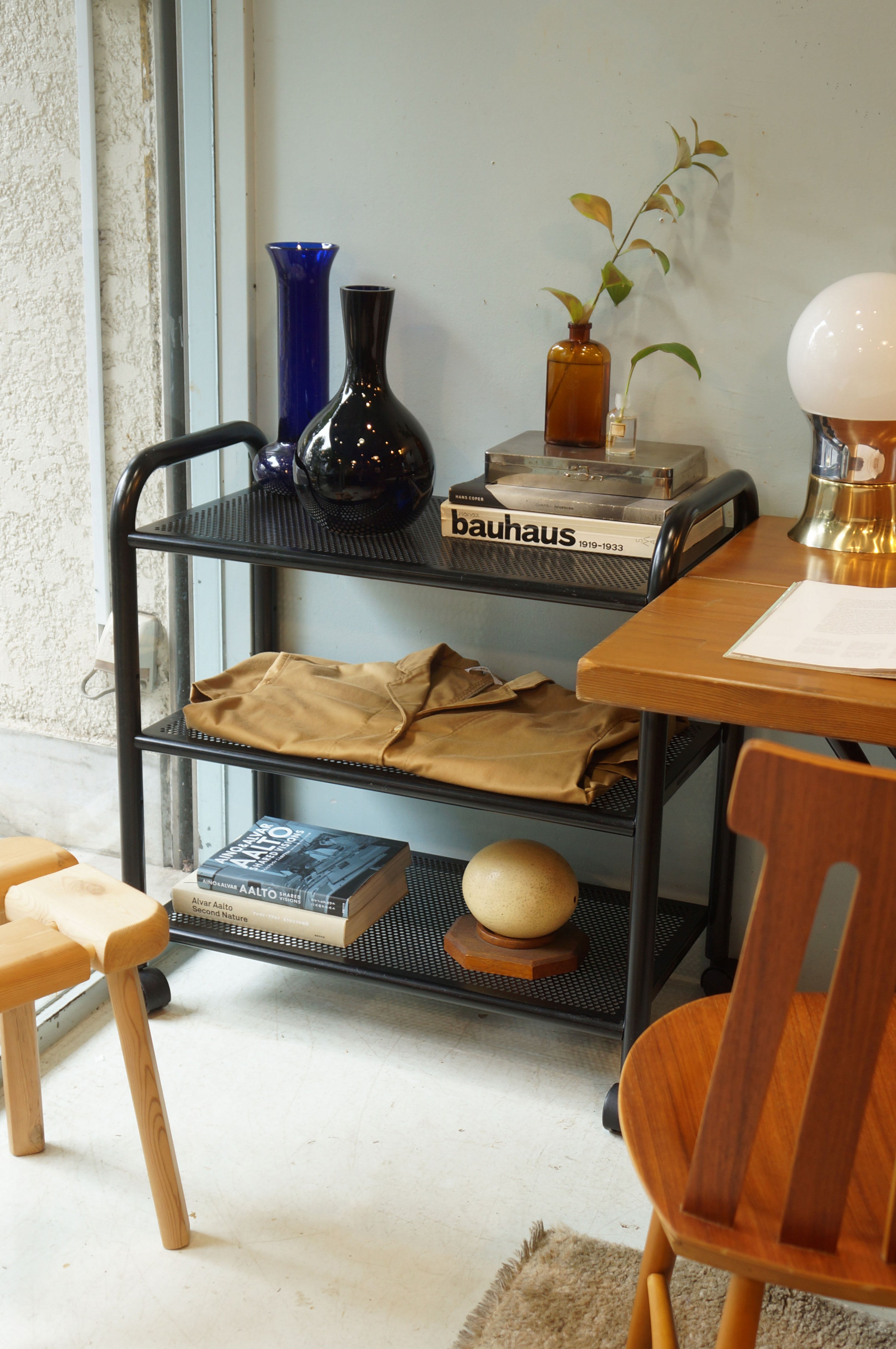 イノベーター スチールラック ワゴン 北欧デザイン/innovator Steel