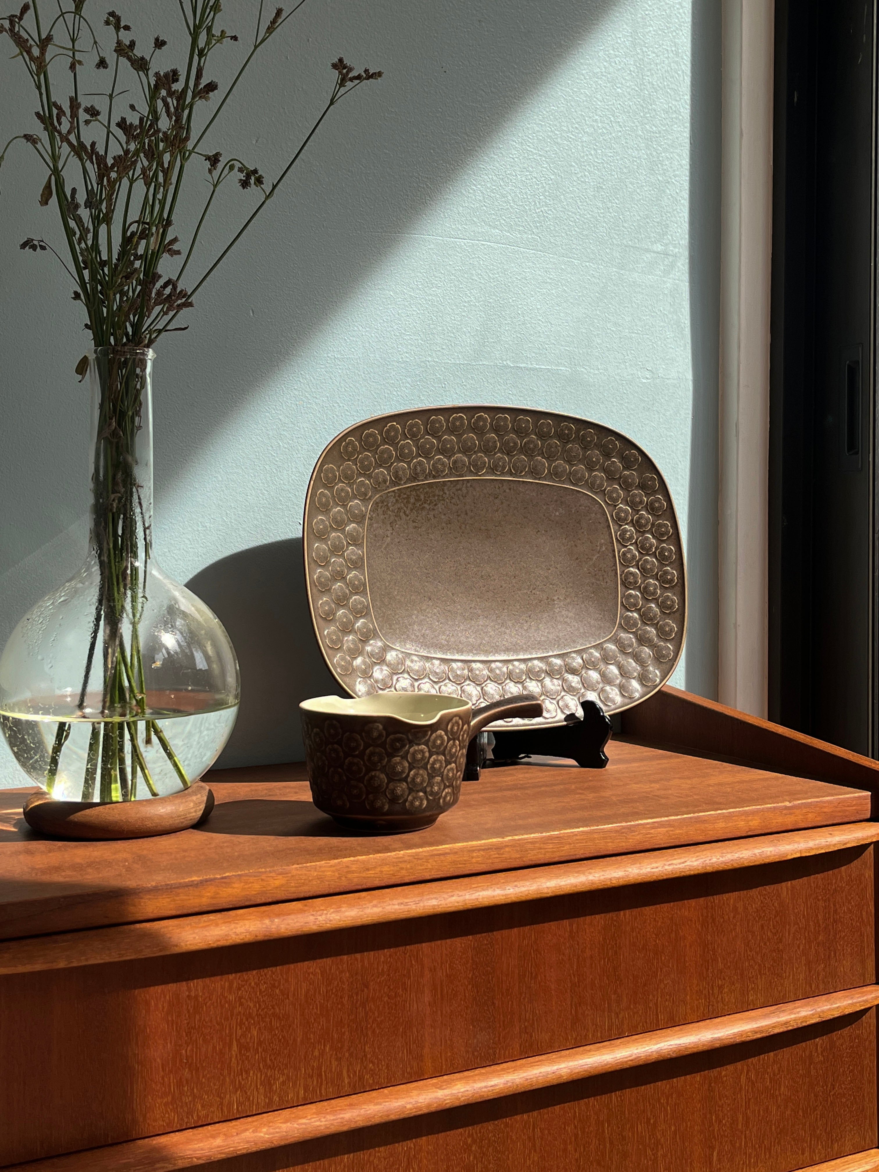 クロニーデン ブラウンアズール プレート ソースパン クイストゴー