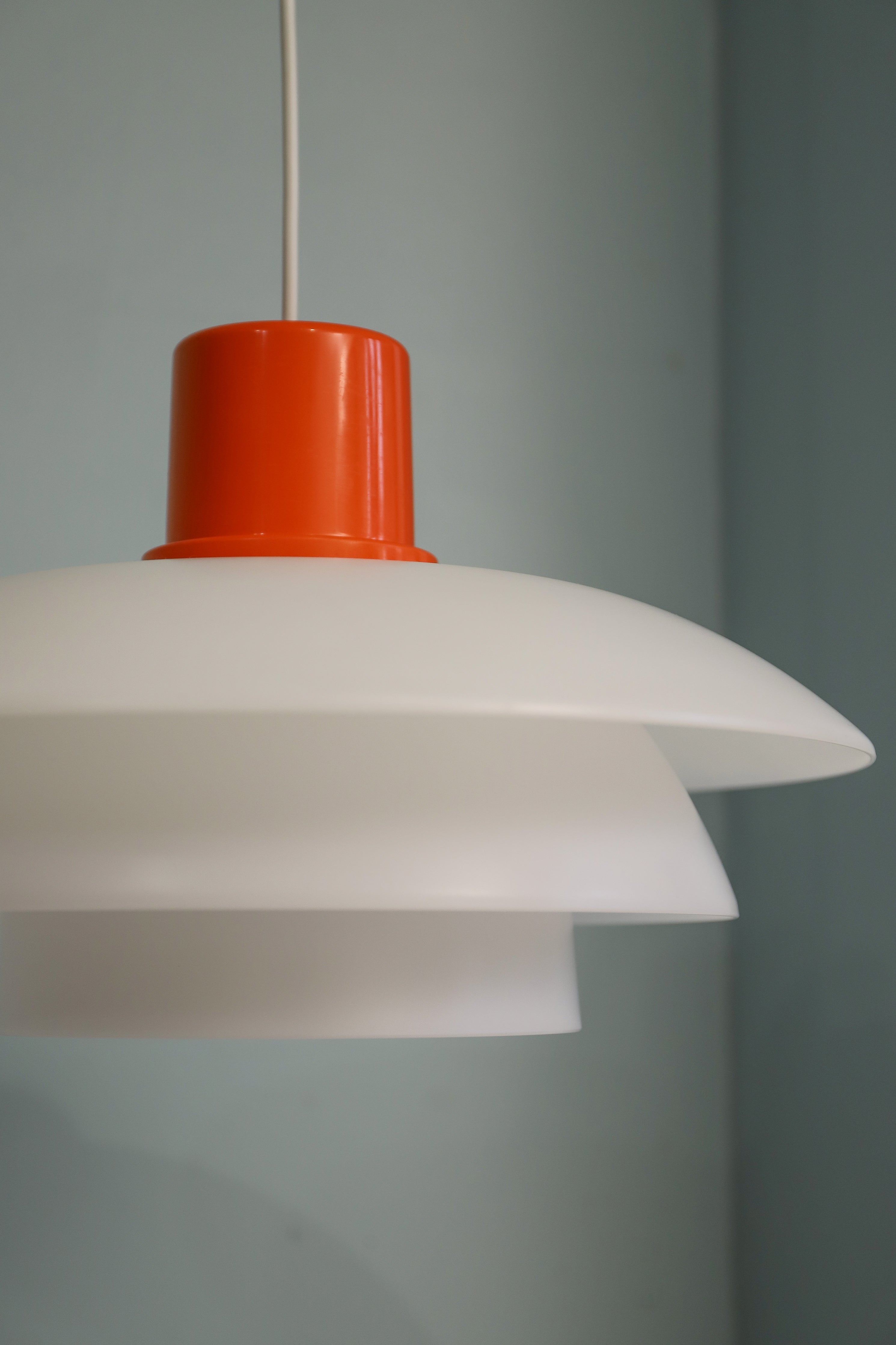 デンマークヴィンテージ ハイラップ ペンダントライト デルタ 照明