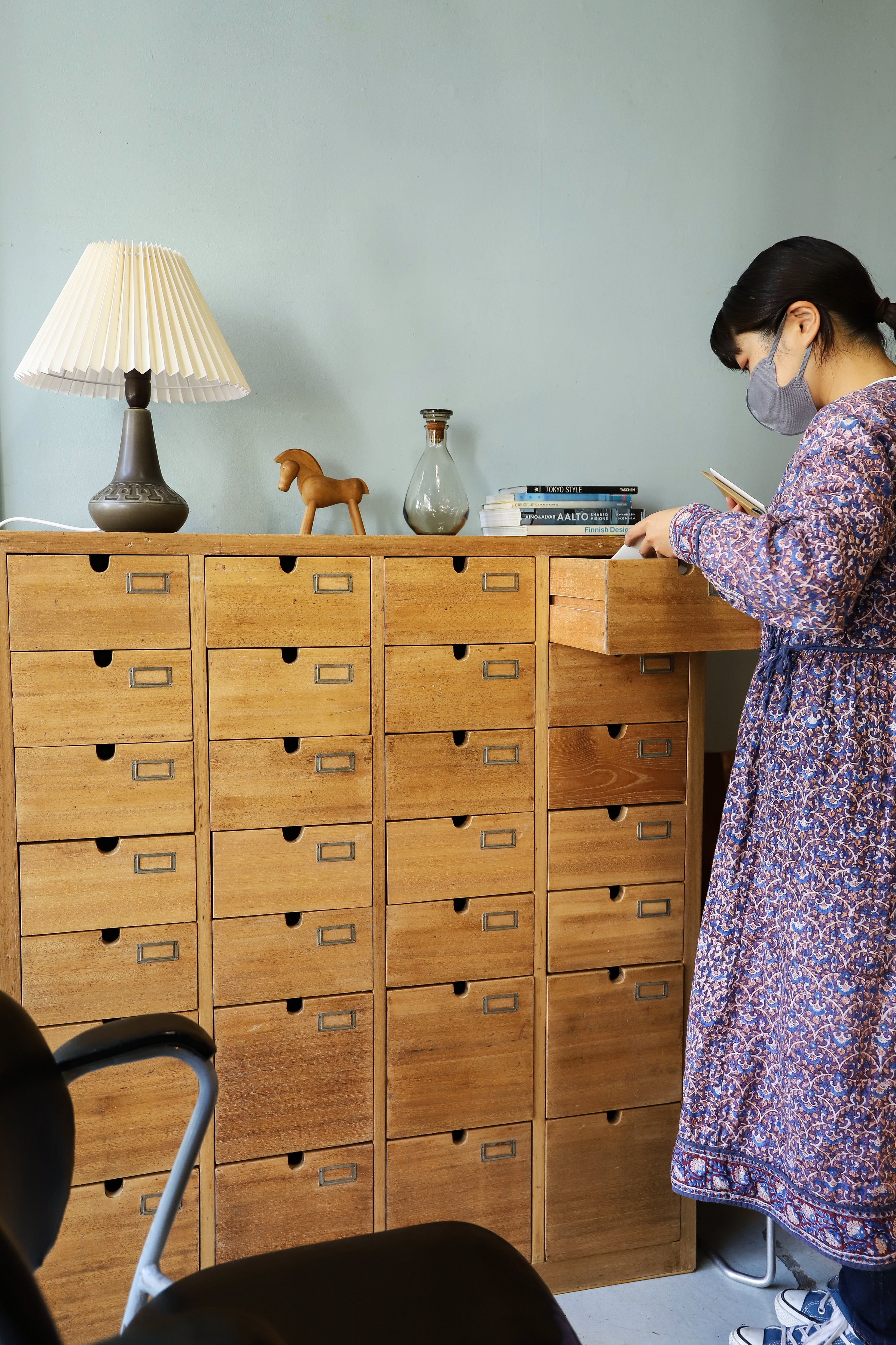 ジャパンヴィンテージ 引き出し チェスト 収納 古道具/Drawer Storage