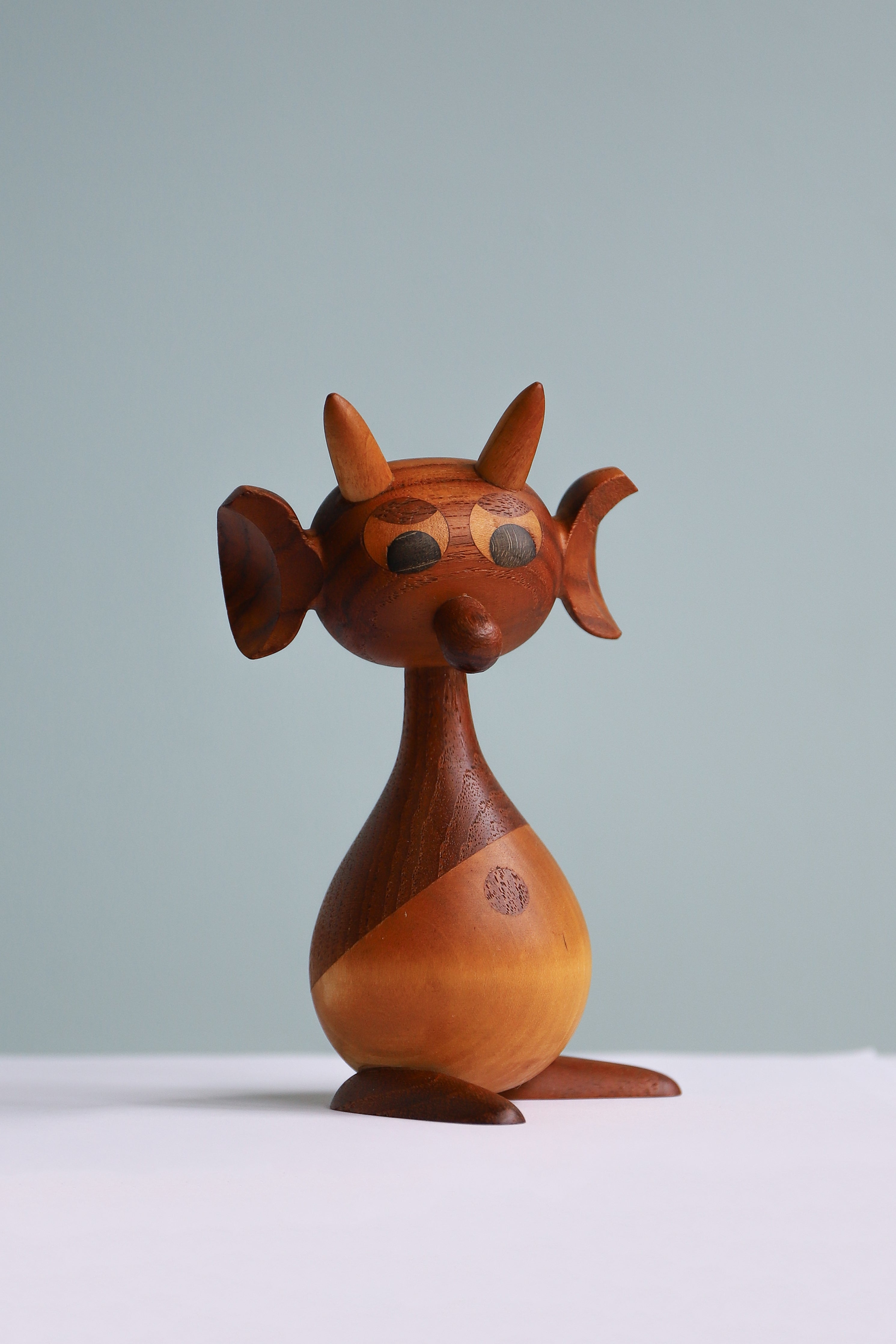 デンマークヴィンテージ ヤコブ・イェンセン トロール エイリアン 木製