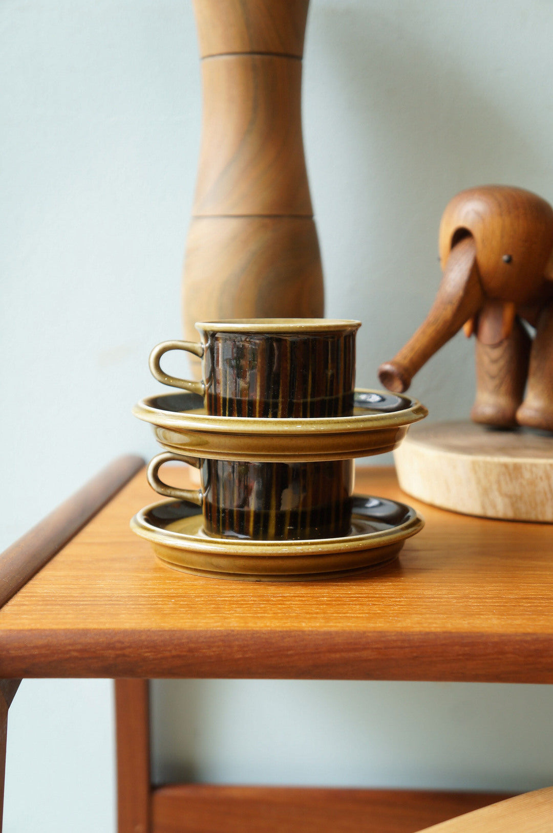 ARABIA Kosmos Demitasse Cup and Saucer/アラビア コスモス デミタス