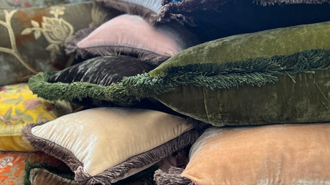 Anke Drechsel】 シルクベルベットクッション – FEELSEEN