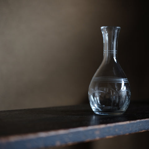 カットデザイン 時代和ガラス徳利(大正-戦前) – 逢季荘