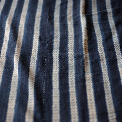 時代 アフリカ ブルキナファソ 絞り藍染 大布 5幅 （20世紀） – 逢季荘