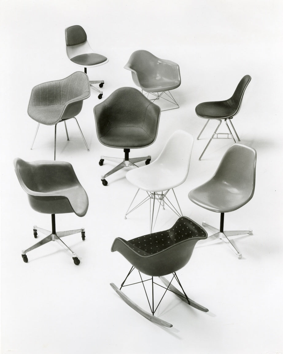 Herman Miller Eames Wood Shell Chairs イームズウッドシェルチェア