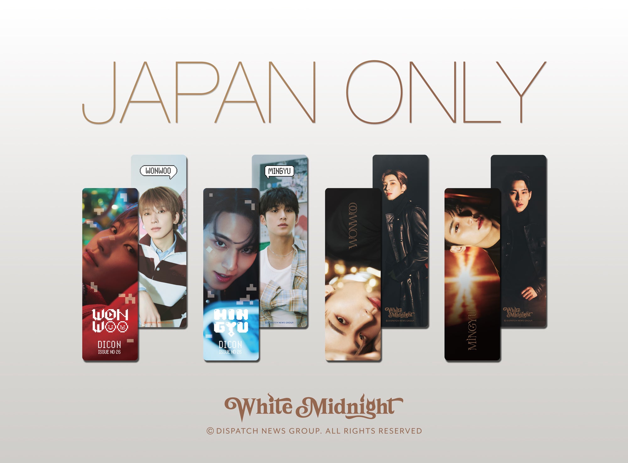 DICON VOLUME N°26 SEVENTEEN WONWOO＆MINGYU：MINGYU B-type – 光文社