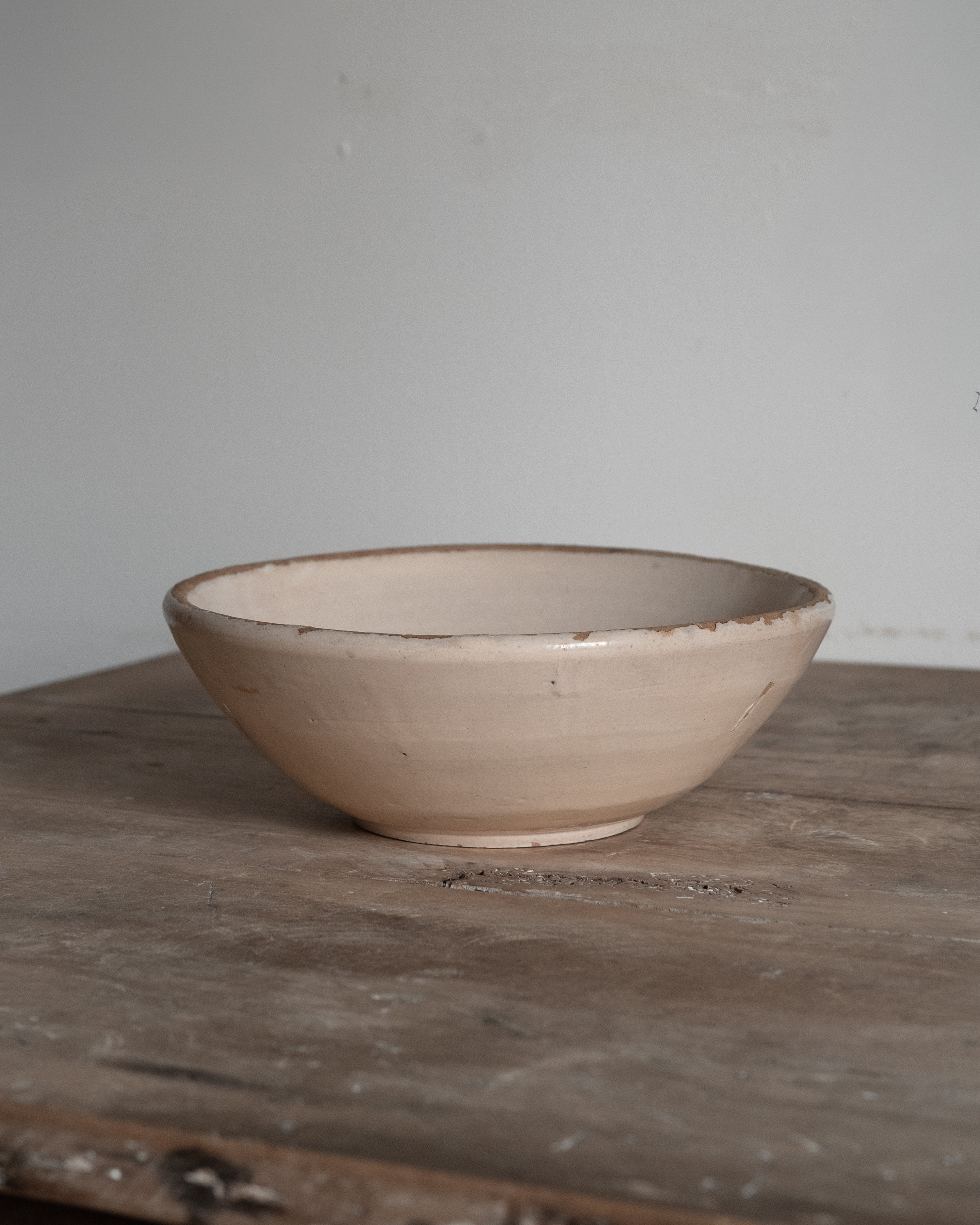 19世紀 イタリア プーリア グロッターリエ 青輪ボウル アンティーク