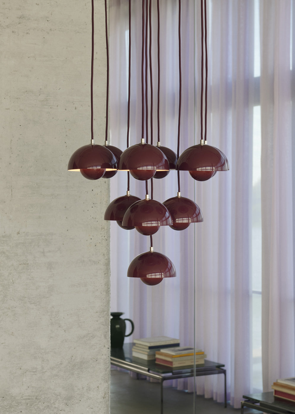 New Lamp Flowerpot VP10Verner Panton 1968 - &Tradition アンド