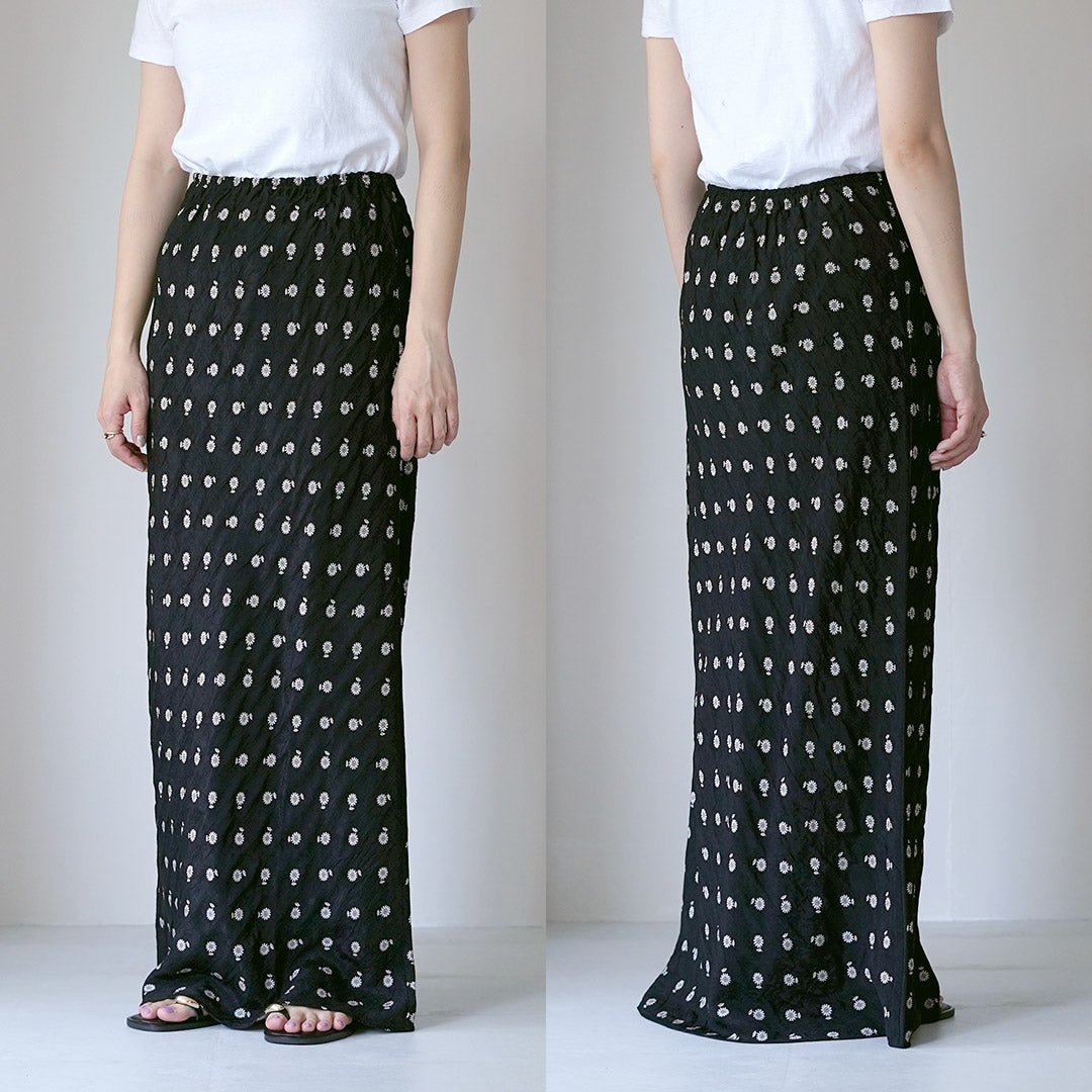 SHINZONE（シンゾーン） イリカ ジャガード スカート 26SMSSK02 日本製