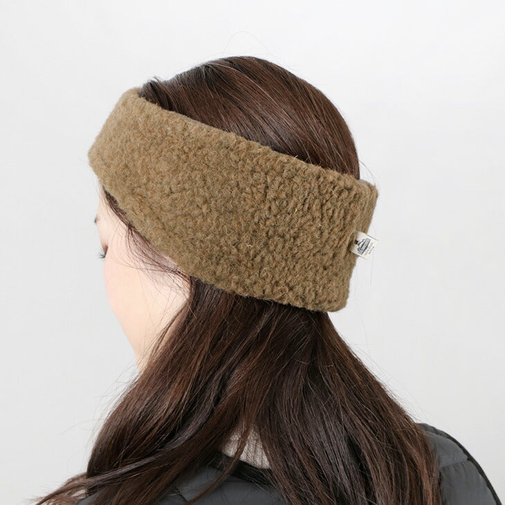 50％OFF】COLDBREAKER（コールドブレーカー） ボア ウール ヘアバンド