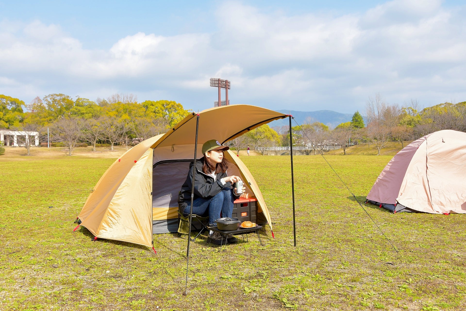 公式】PYKES PEAK ソロドームテント｜初心者も安心の秘密基地