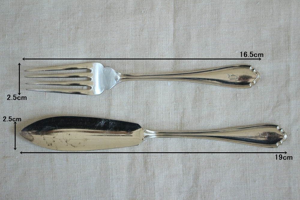 3セットあり！1919年製造のナイフ＆フォークセット イギリス