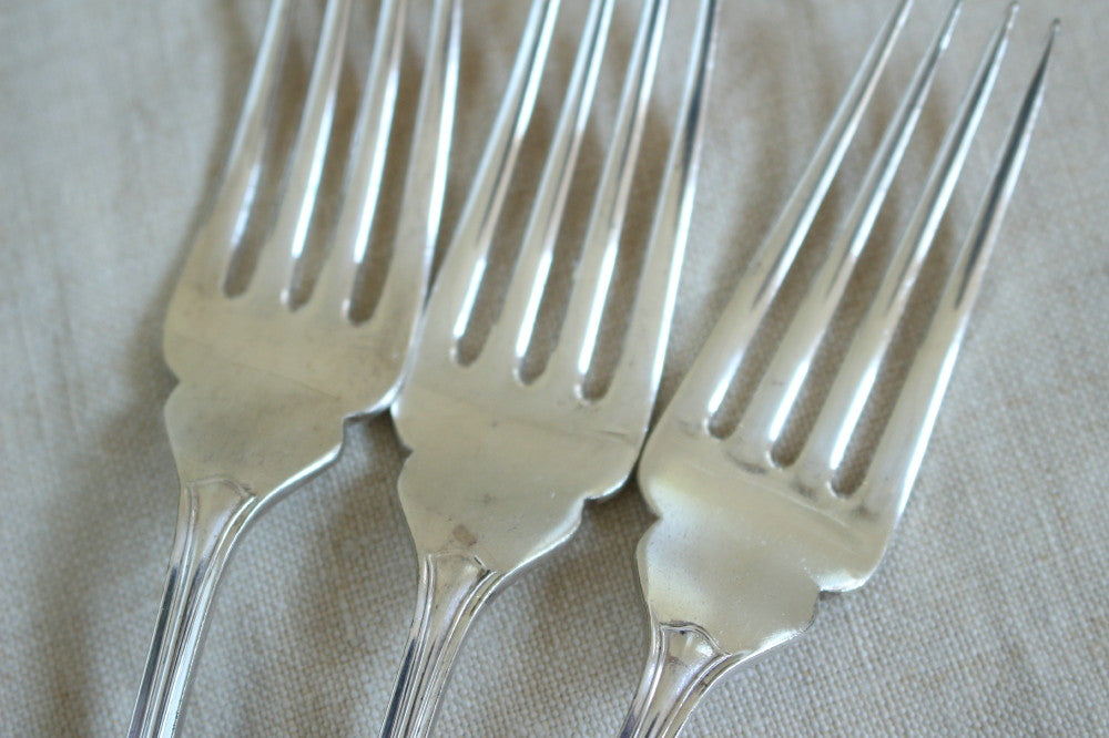 3セットあり！1919年製造のナイフ＆フォークセット イギリス