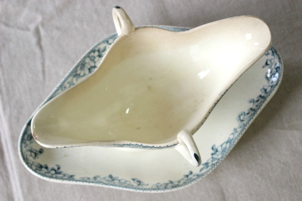 ショワジールロワ窯Wild Roseソーシエール フランスアンティーク食器