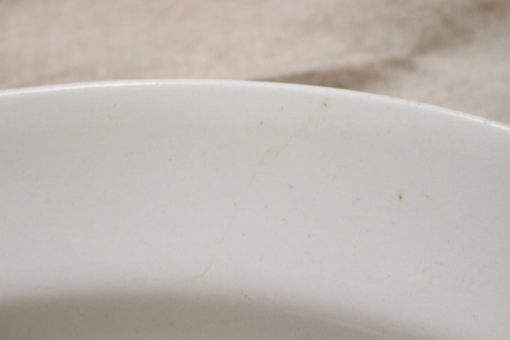 ペトルス・レグー社(マーストリヒト) 白のオーバル皿（45x32cm