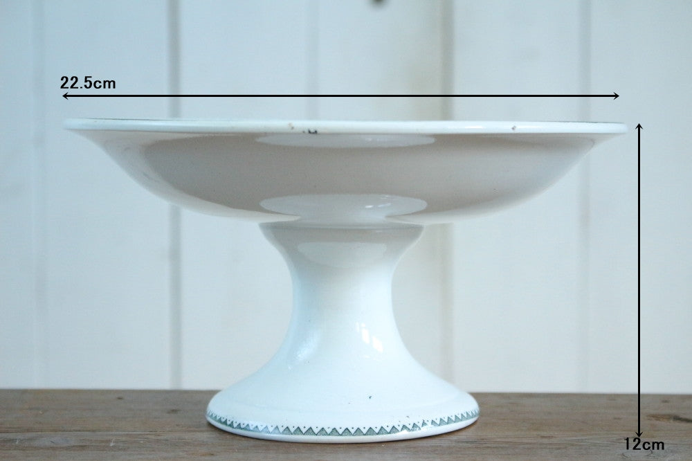 ムーランデルー窯『ジョーゼット』コンポート フランスアンティーク