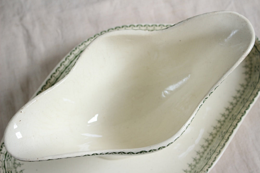 ショワジールロワ窯ARLESソーシエール フランスアンティーク食器