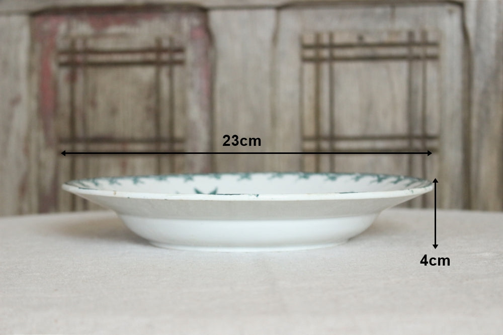 サンタマン窯『オーベピーヌ』スープ皿（直径23cm） フランス