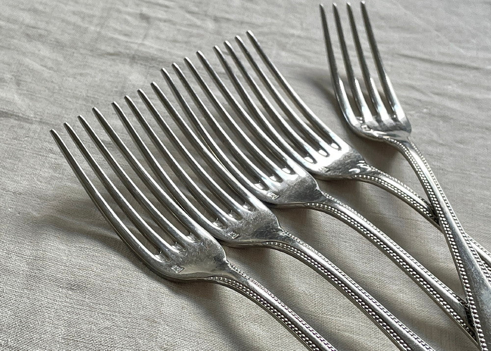 3セットあり！クリストフル社スプーン・フォークセット フランス