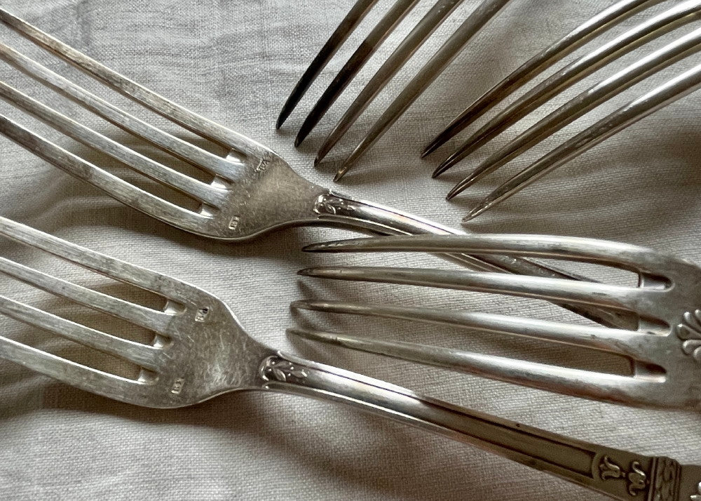 3セットあり！細工が美しいディナースプーン＆フォーク＆ナイフ3点