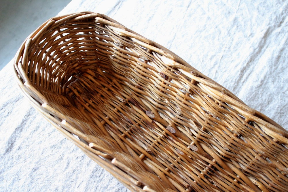 使い勝手良さげなバケット発酵用バスケット（長さ72cm) フランス