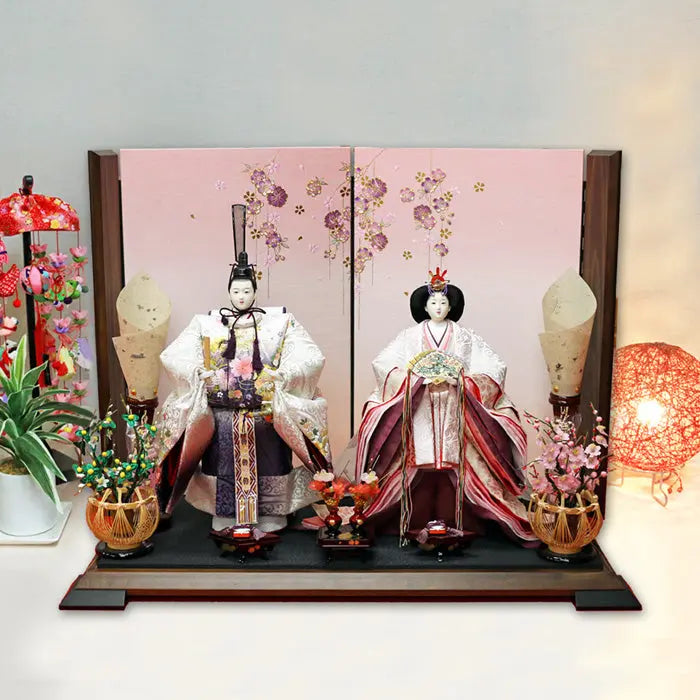 立ち雛の豪華絢爛な雛人形 ご納得 ご満足 ご満悦 【みよ雛】ひな祭りの