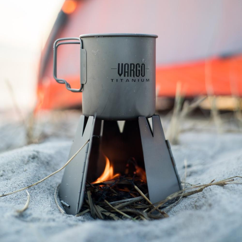 VARGO（バーゴ）チタニウム ヘキサゴンウッドストーブ - hinataストア
