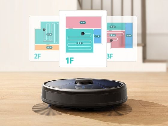 Eufy RoboVac L35 Hybrid+ | ゴミ捨てまで任せられる、ロボット掃除機