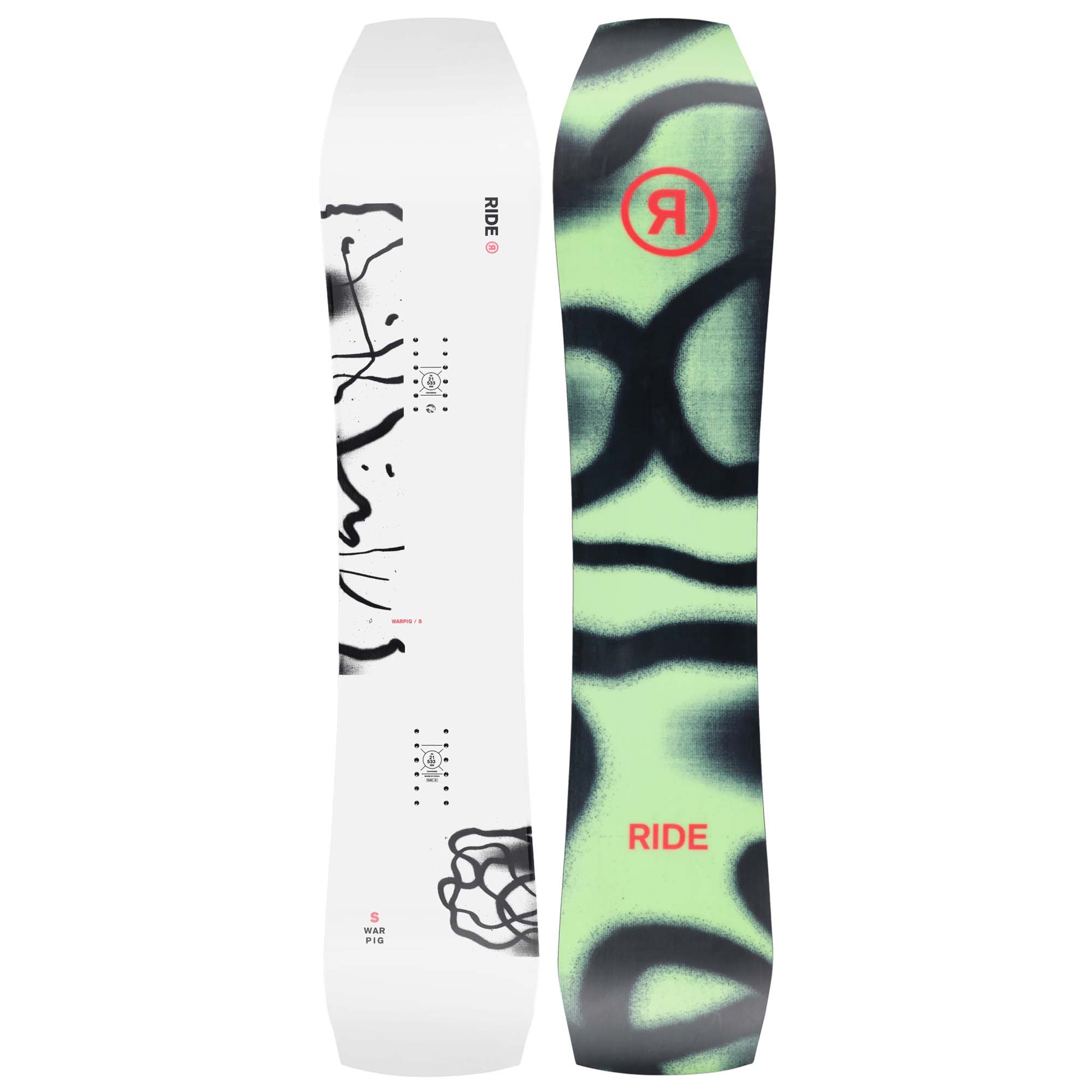 Ride Men's WARPIG Snowboard 2024 | Boyne Country Sports