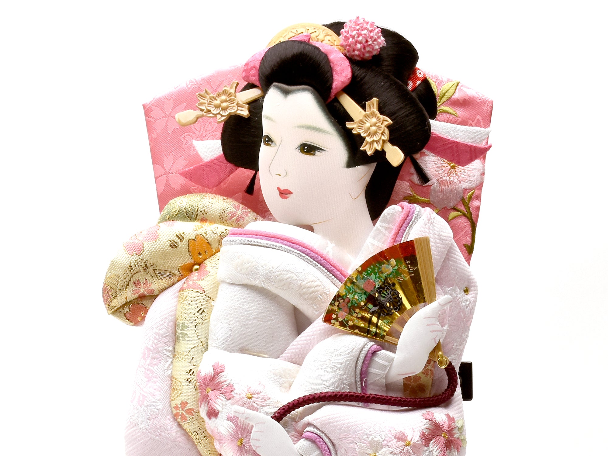 おしゃれ・かわいい・コンパクト羽子板 / 匠一好 / 刺繍10号 A – 人形