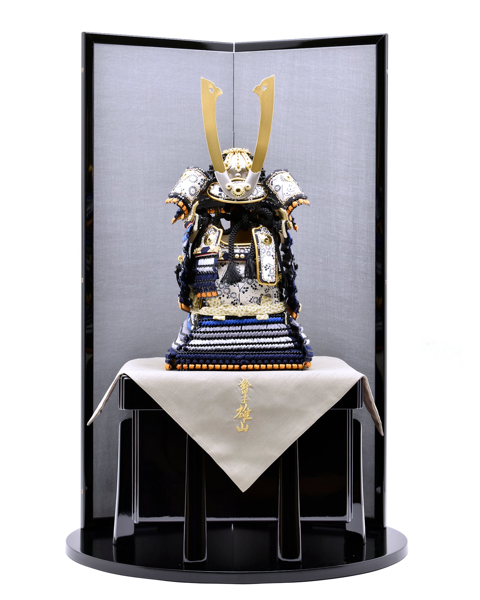 五月人形 奉納鎧 / 鈴甲子雄山 / 星月夜 1/5 / おしゃれ / かっこいい