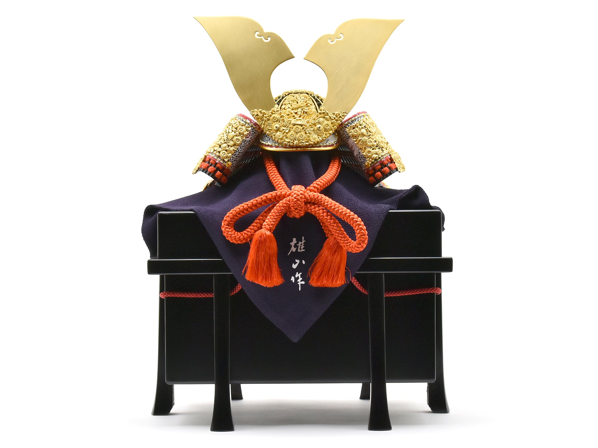 五月人形 兜 / 鈴甲子雄山 / 国宝 菊一文字金物15号 – 人形の鯉徳