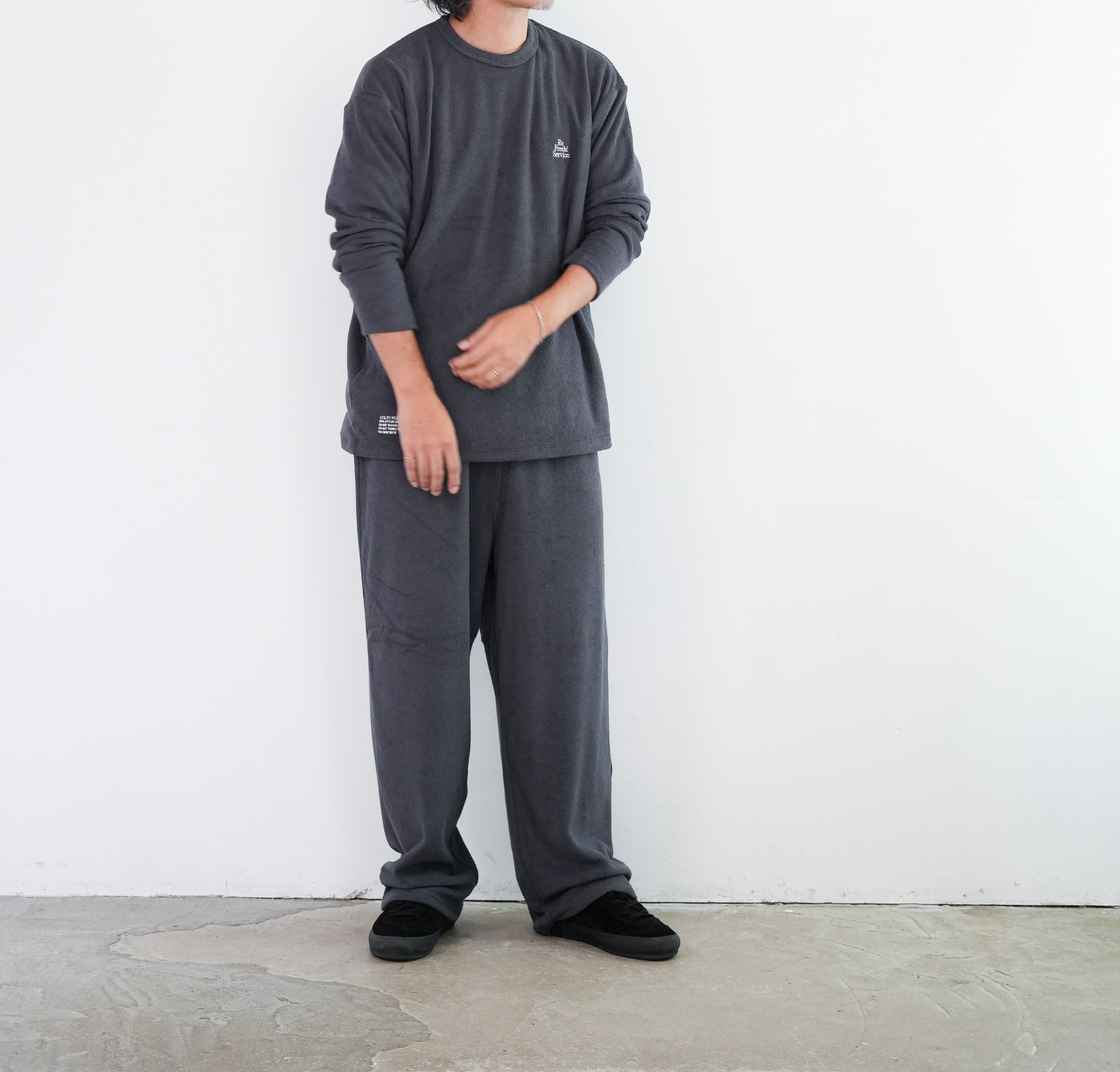 ReFresh!Service UTILITY PILE L/S SET-UP / CARDIGAN SET UP – Chum!