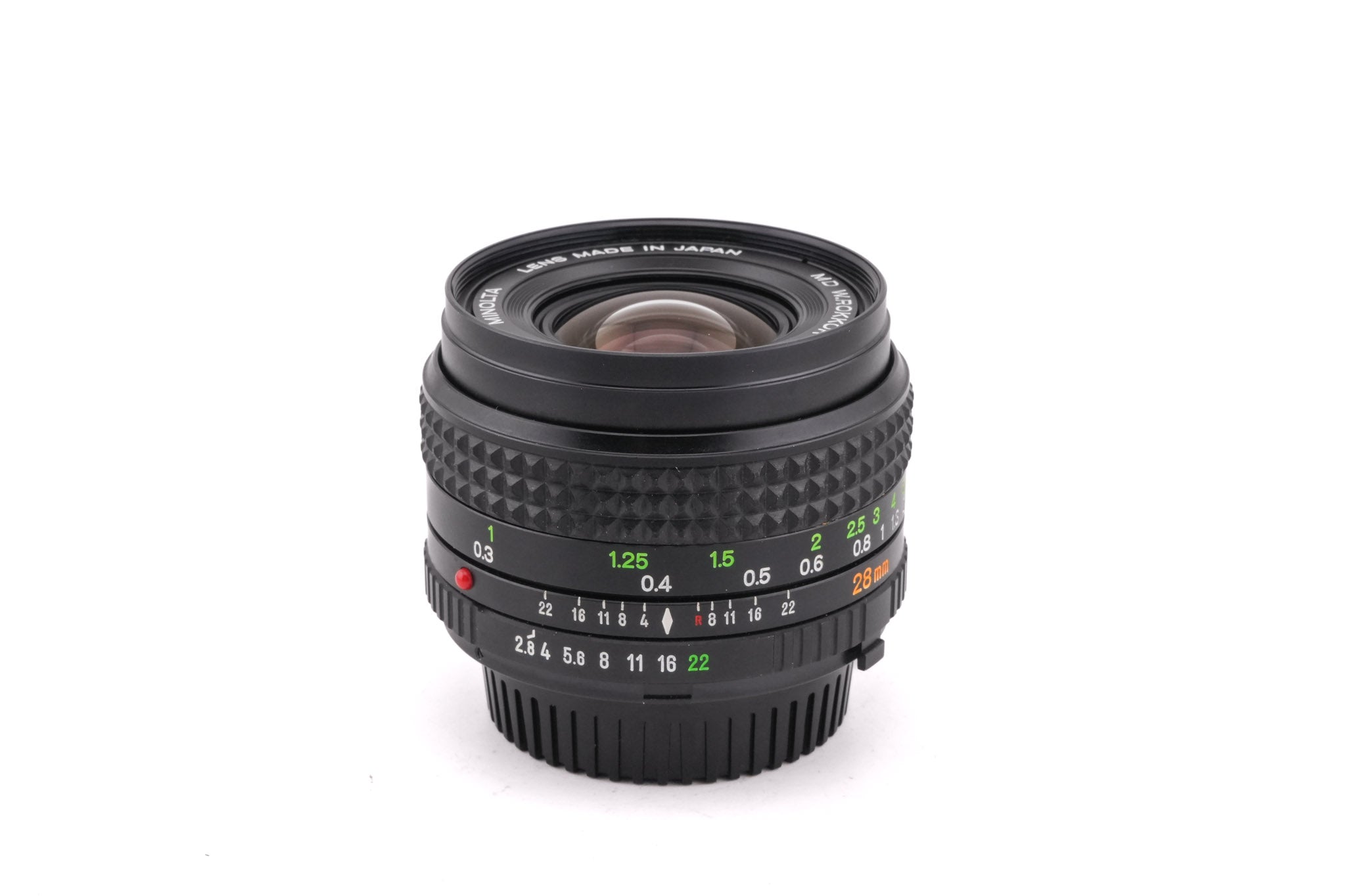 Minolta 28mm f2.8 MD W.Rokkor - Lens – Kamerastore