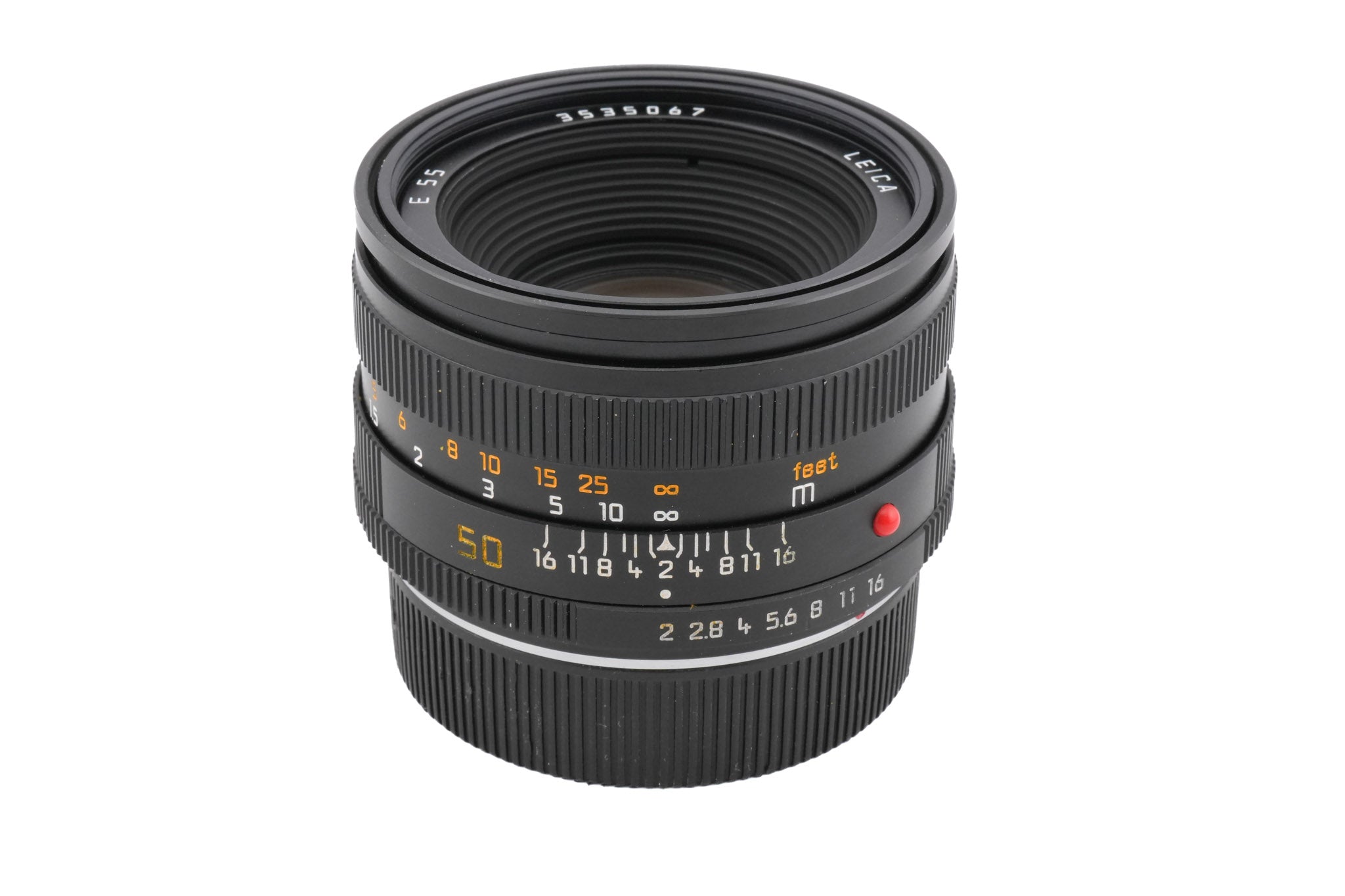 Leica 50mm f2 Summicron-R (Type II) (3rd Cam) (11216) - Lens