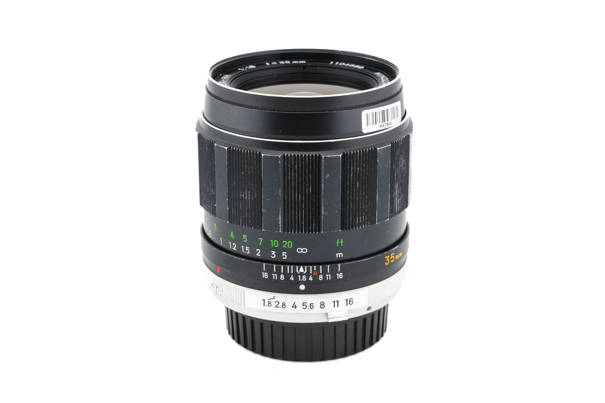 Minolta 35mm f1.8 MC W.Rokkor-HH - Lens – Kamerastore