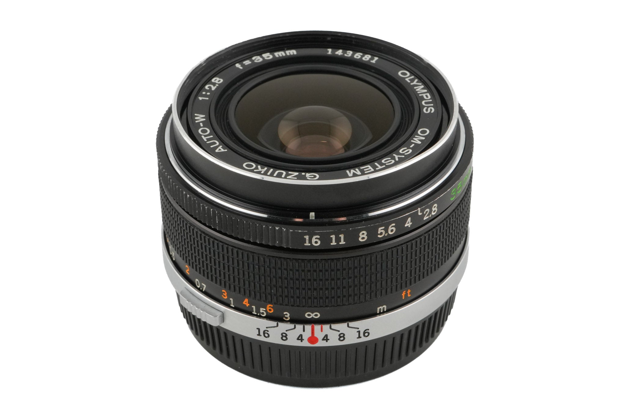 Olympus 35mm f2.8 G.Zuiko Auto-W - Lens – Kamerastore