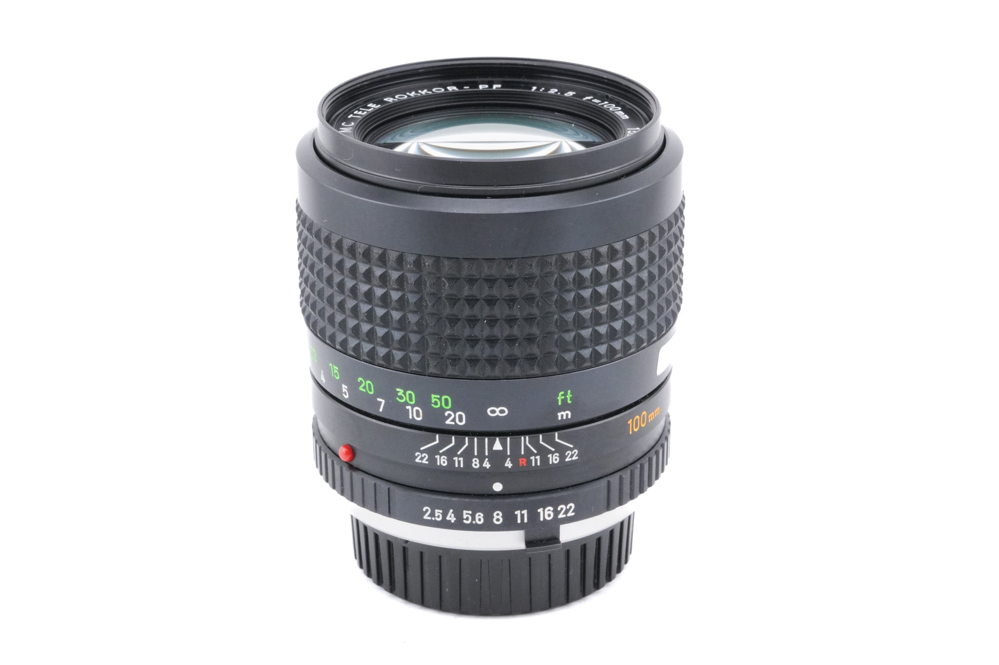 Minolta 100mm f2.5 MC Tele-Rokkor-PF - Lens – Kamerastore