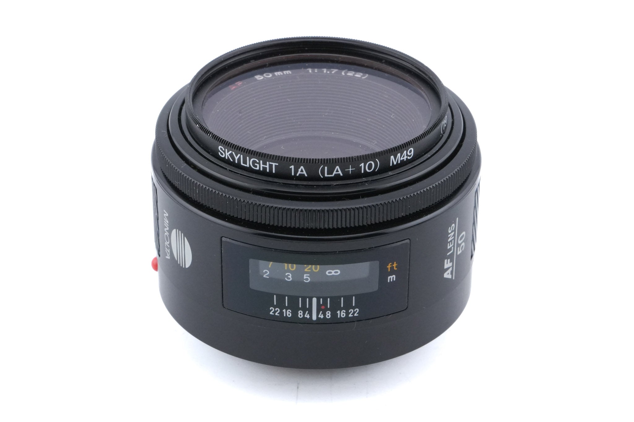 Minolta 50mm f1.7 AF - Lens – Kamerastore