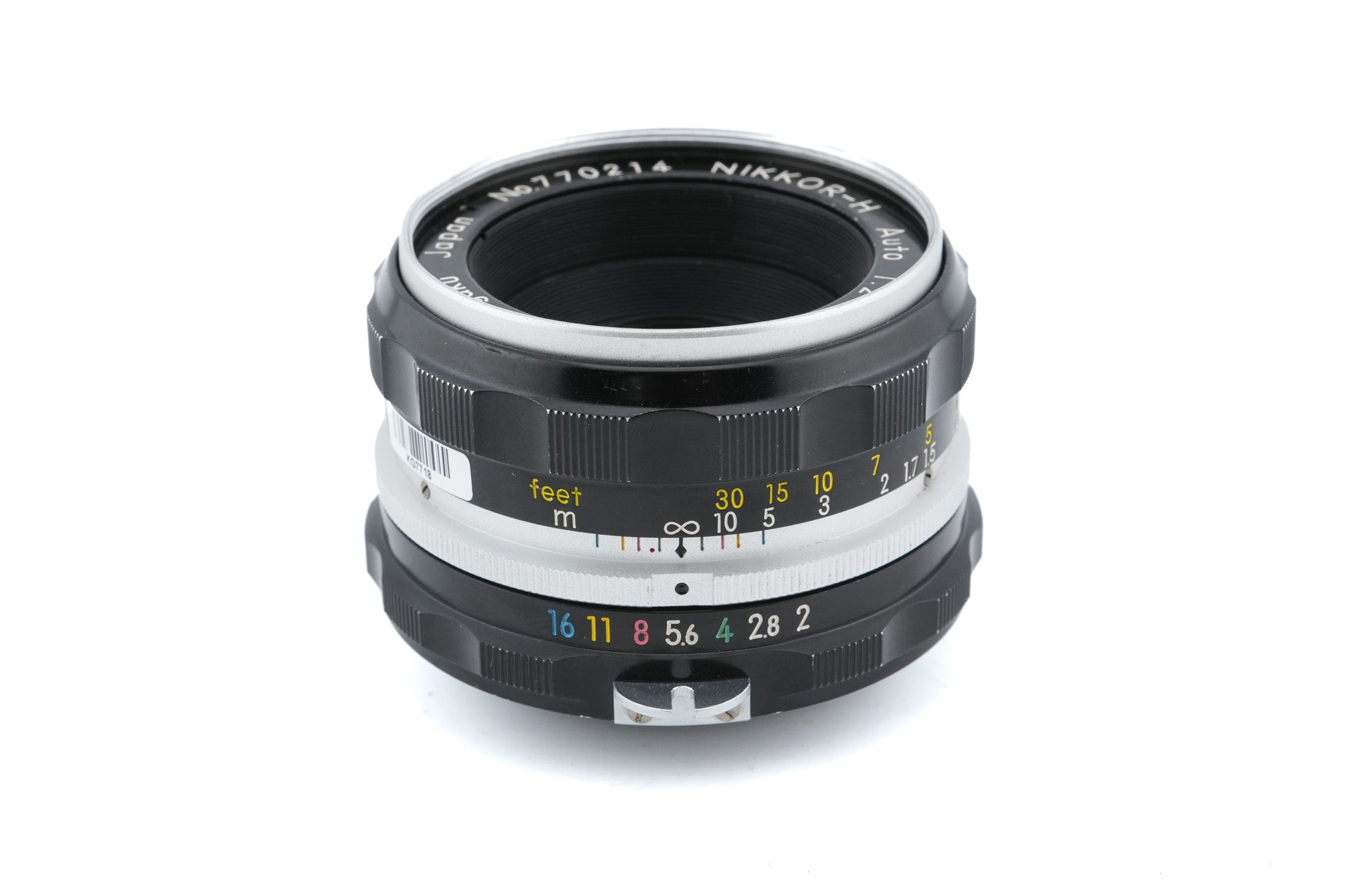 Nikon 50mm f2 Nikkor-H Auto Pre-AI - Lens – Kamerastore