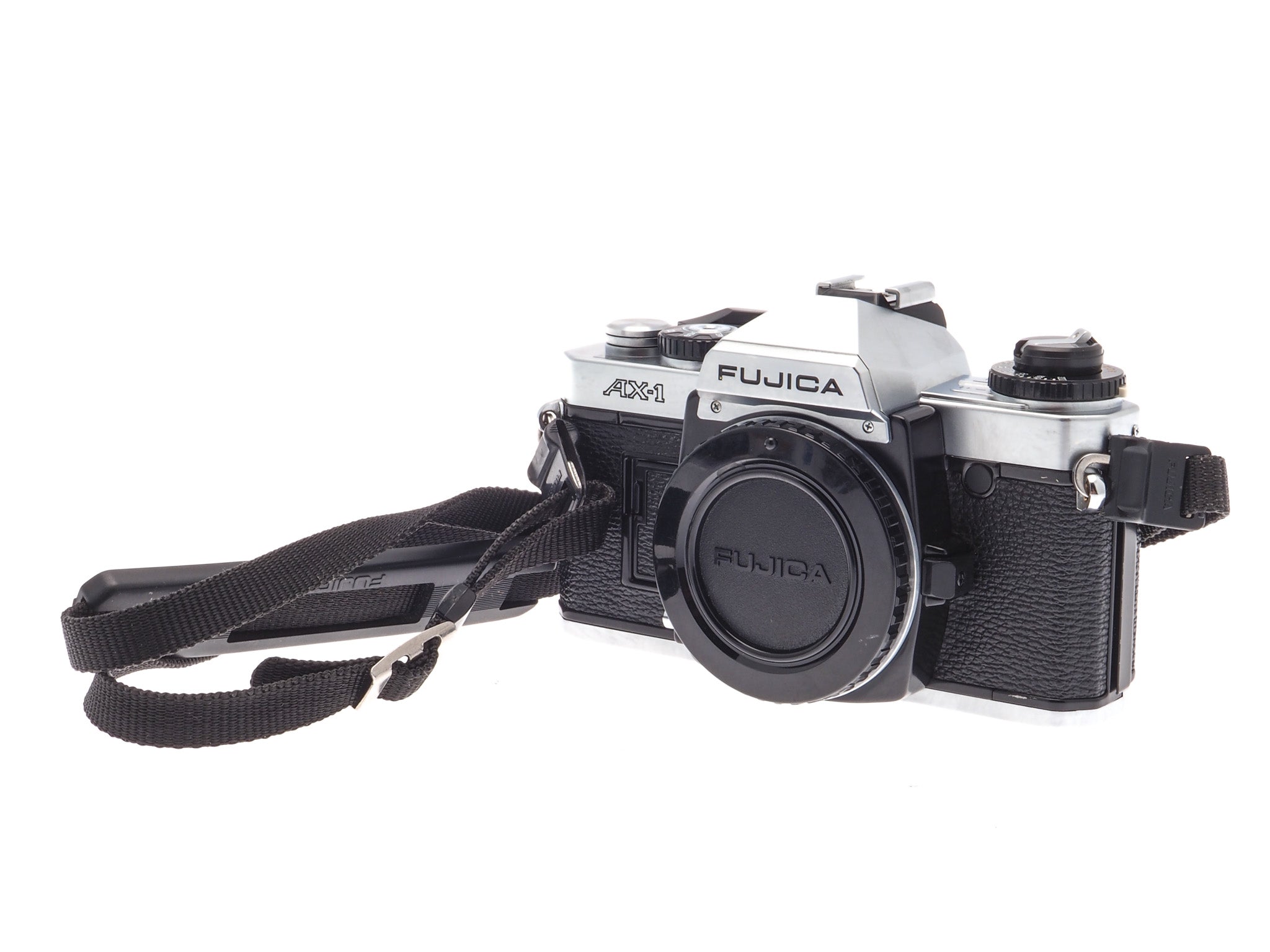 FUJICA AX-1 フィルムカメラ ケース付ストロボ付 FUJICA AX-1 フィルム