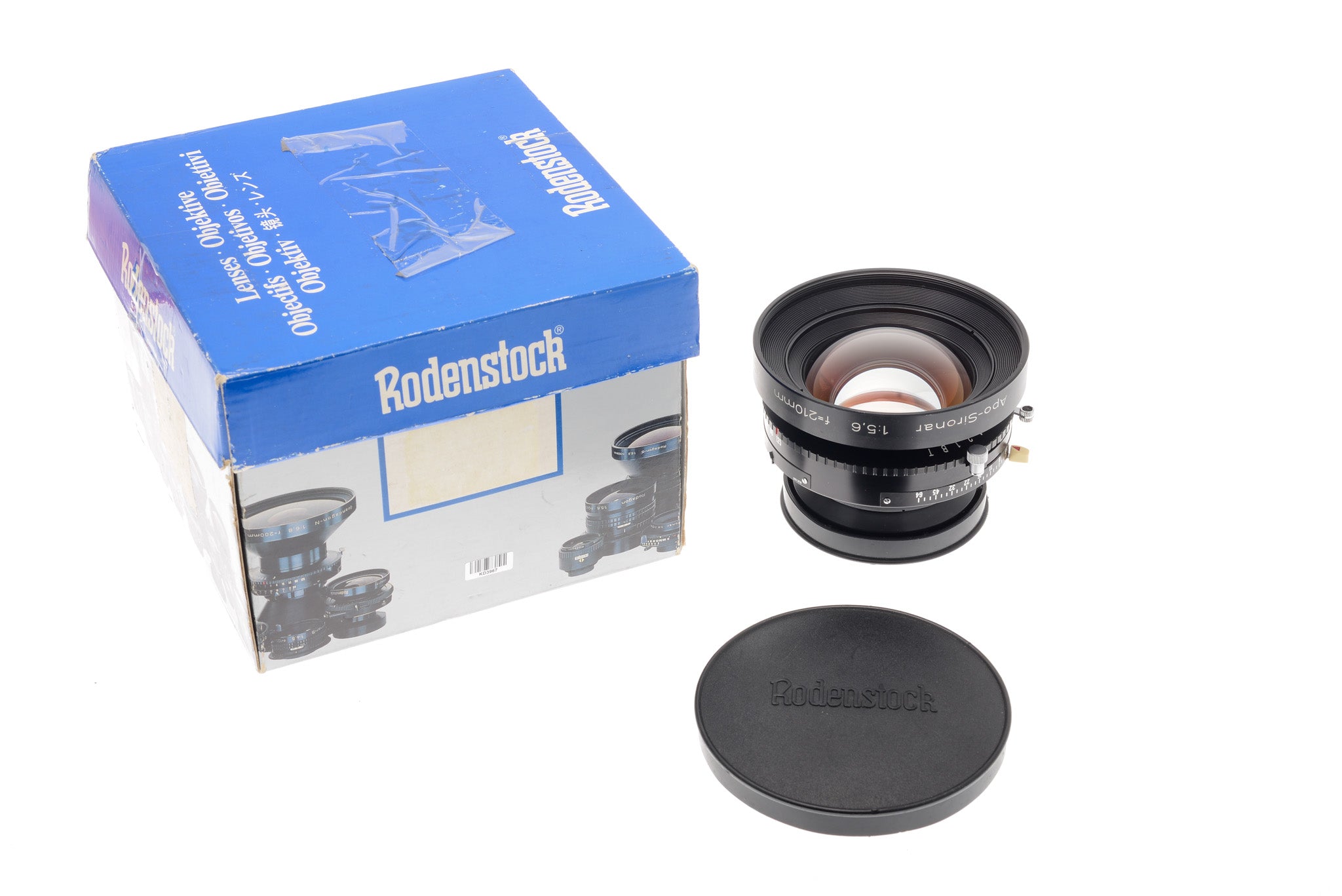 Rodenstock 210mm f5.6 APO-Sironar-W MC (Shutter) - Lens – Kamerastore