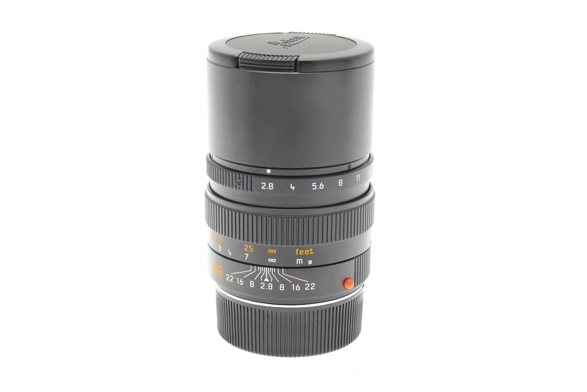Leica 90mm f2.8 Elmarit-M (Black, 11807) - Lens – Kamerastore